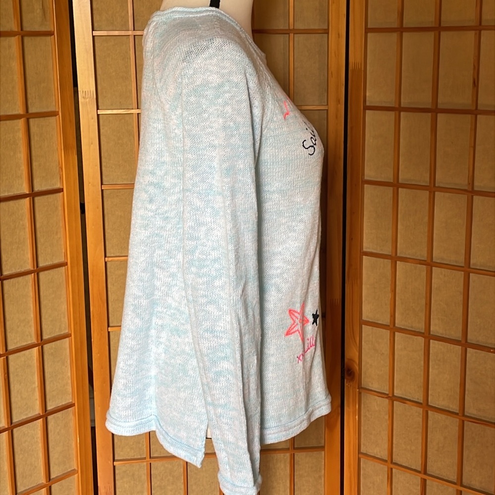 Lilly Pulitzer Sweater Celestial Blue Sailabration Sweater - Picture 7 of 14